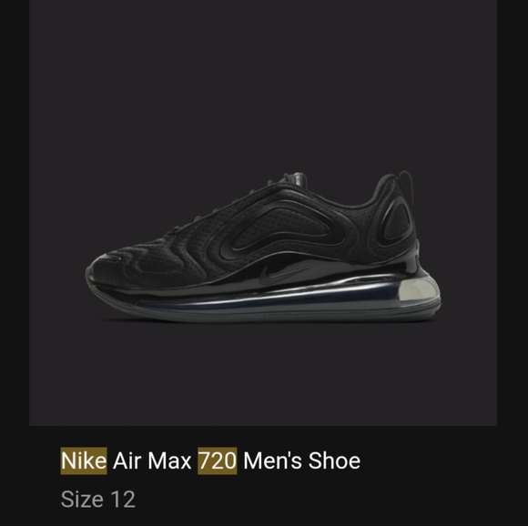 Nike Other - Pre-owned Nike Air Max 720